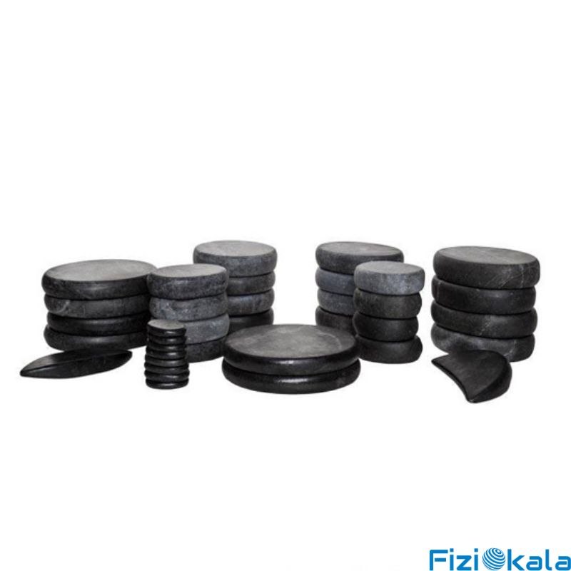 سنگ داغ ماساژ درمانی 36 عددی